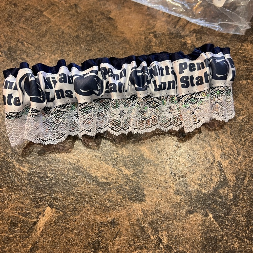 NWT Penn State Wedding Garter - Picture 2 of 3